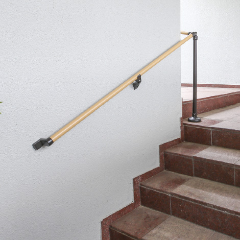 屋外階段での使用例
