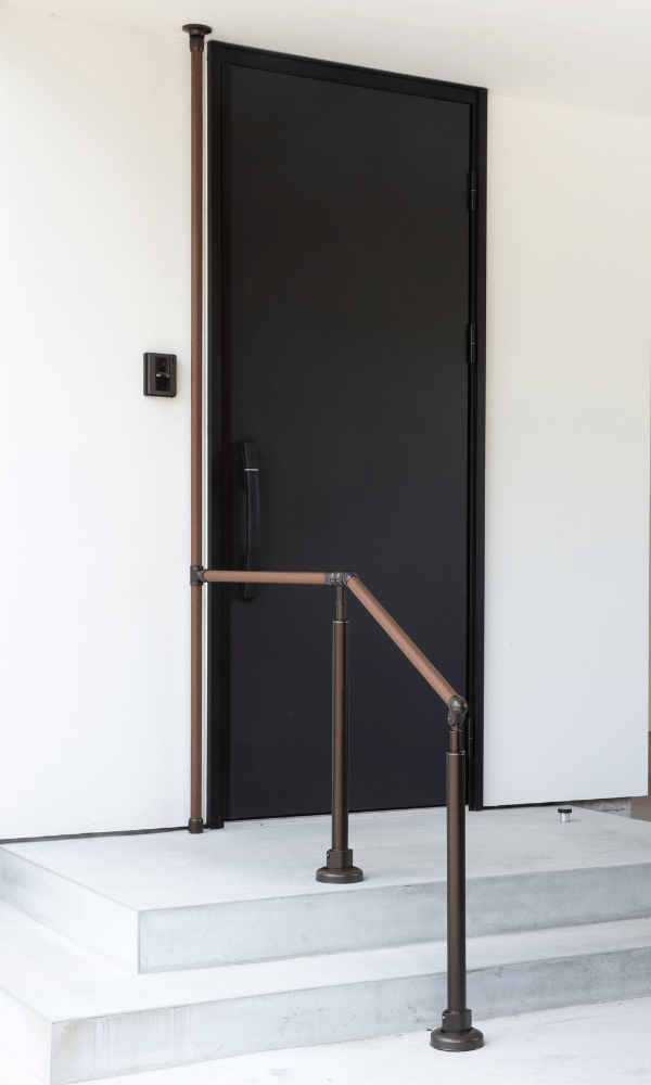 玄関前アプローチ施工後画像