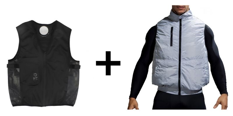 空調服との組合わせての使用がベスト！