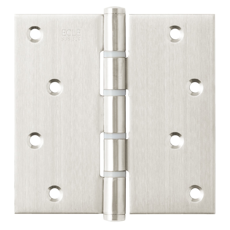 ECLE ステンレス平義星丁番 リング入 89ｍｍ ヘアーライン 2枚入り