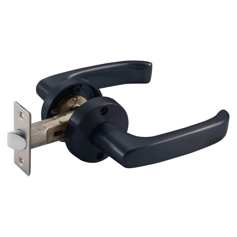 MJ24レバー 空錠  つや消しブラック