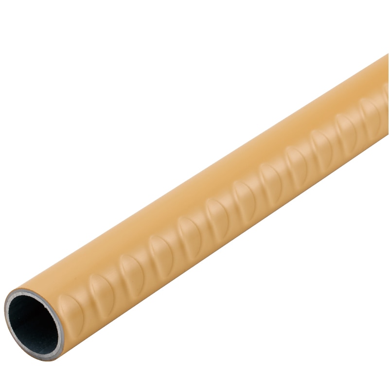ストレートEZレール 36ロングスパン手すり棒ディンプル付 φ36×2000mm キャラメル