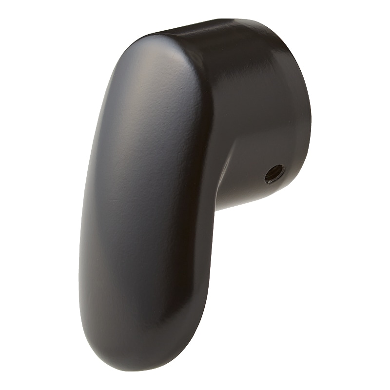 ストレートEZレール Rエンドキャップ ダークチョコ