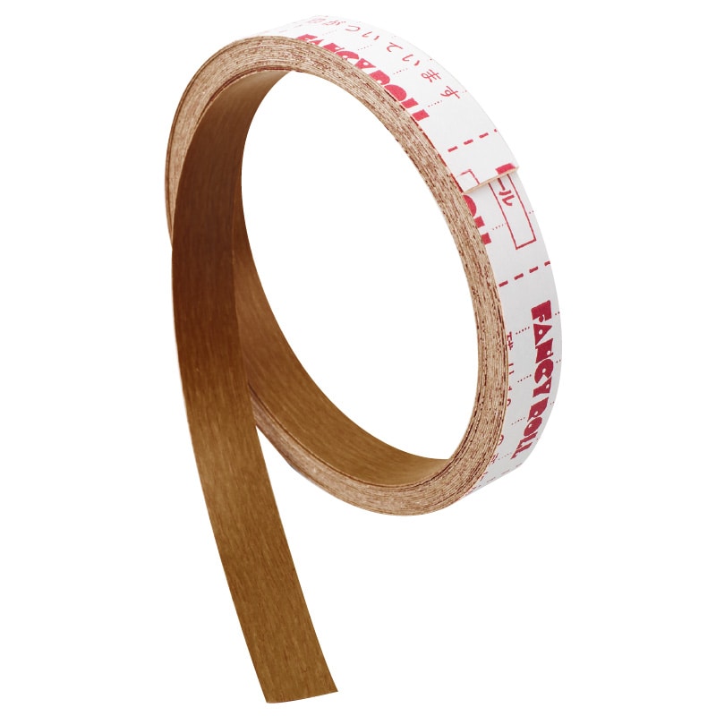 BAUHAUS セレクト 木製ベースプレート用木口シール L5000×t0.23mm Mブラウン 100mm用