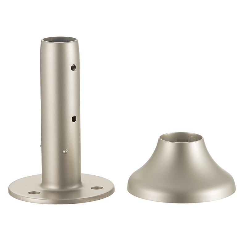 BAUHAUS ステンアクアレール スタンド直受け ショットブラスト仕上 カバー付