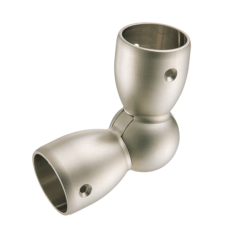 BAUHAUS ステンアクアレール 自在ジョイント ショットブラスト仕上