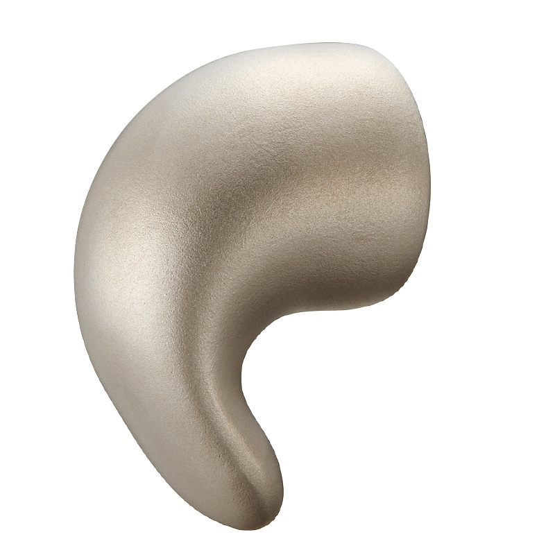 BAUHAUS ステンアクアレール Rエンドキャップ ショットブラスト仕上