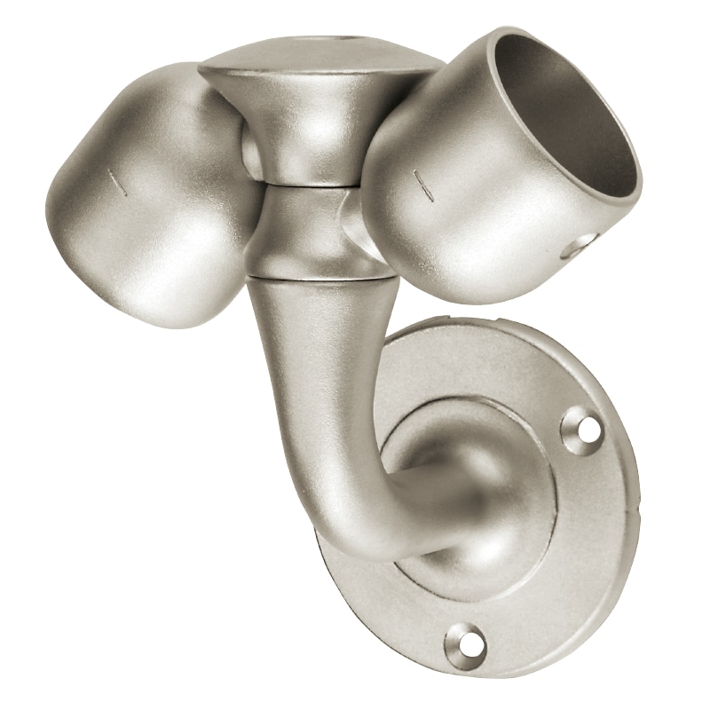 BAUHAUS ステンアクアレール 直受フレキシブルブラケット ショットブラスト仕上