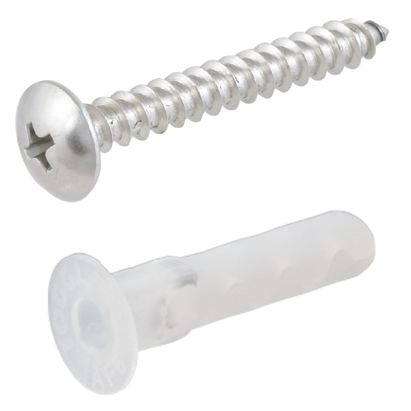 BAUHAUS ソフトアクアレールプラス 中空壁用ねじセット(ソフトアクアレールプラス用)