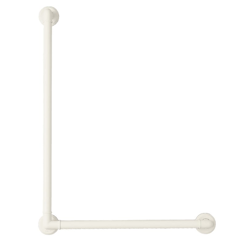 BAUHAUS 32ソフトアクアレールプラス L型ハンド Φ32×600×800mm ホワイト