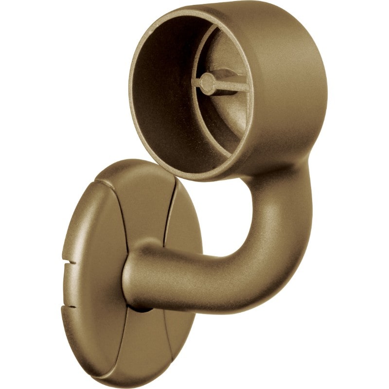 【BL認定品】BAUHAUS セレクト 35横受エンドブラケット 右 ブラウン