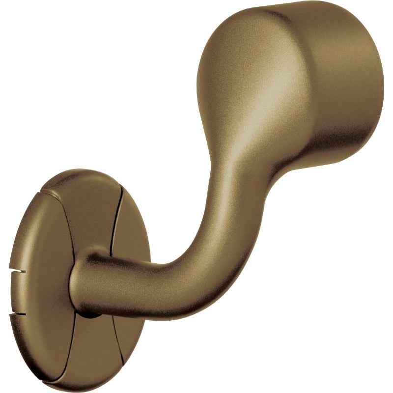 【BL認定品】BAUHAUS セレクト 35横受エンドブラケット 左 ブラウン