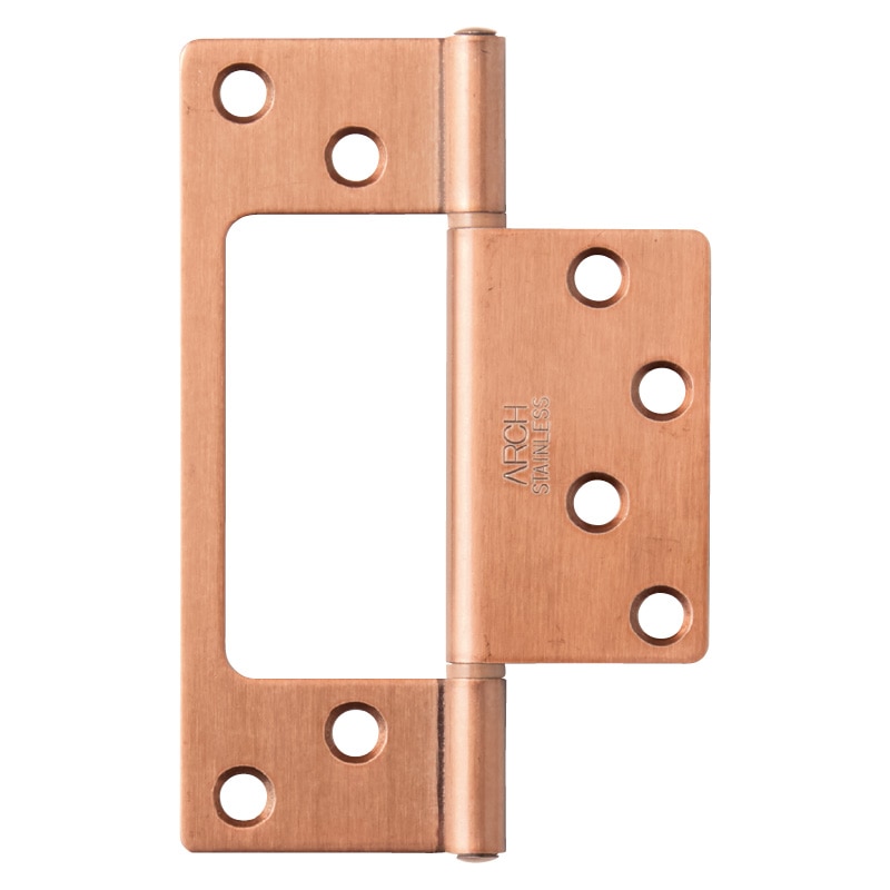 ステンレスフラッシュ 丁番 4300 AE 89 銅ブロンズ