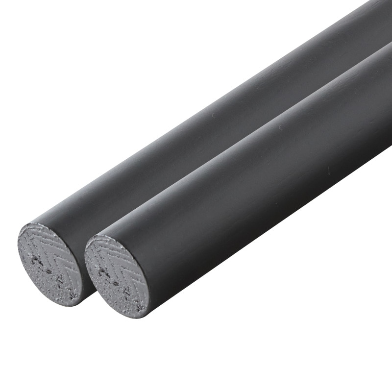 BAUHAUS 35アッシュ丸棒 2本セット 4m ブラック