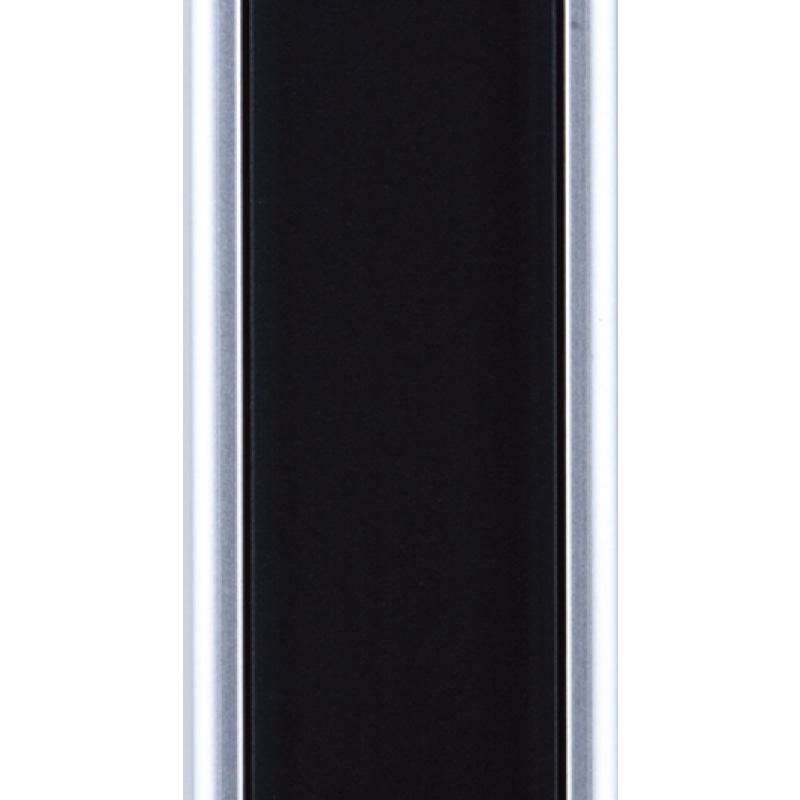 フラッシュ棚柱 1820mm ブラック