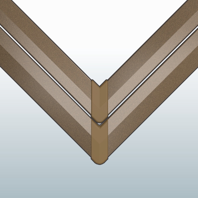 らくらく床下収納庫  ブロンズ 深型460角