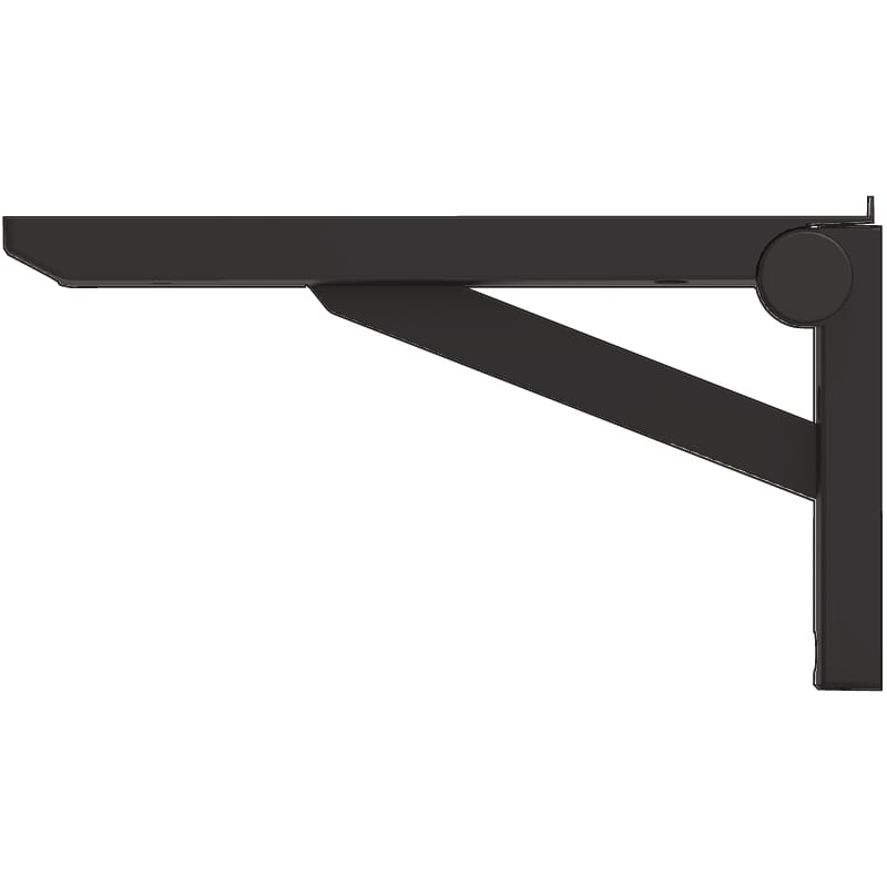 折りたたみ棚受 オレルノ  ブラック 300