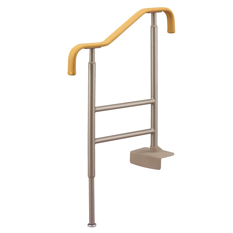 安寿 上がりかまち用手すり  ベージュ S-650L