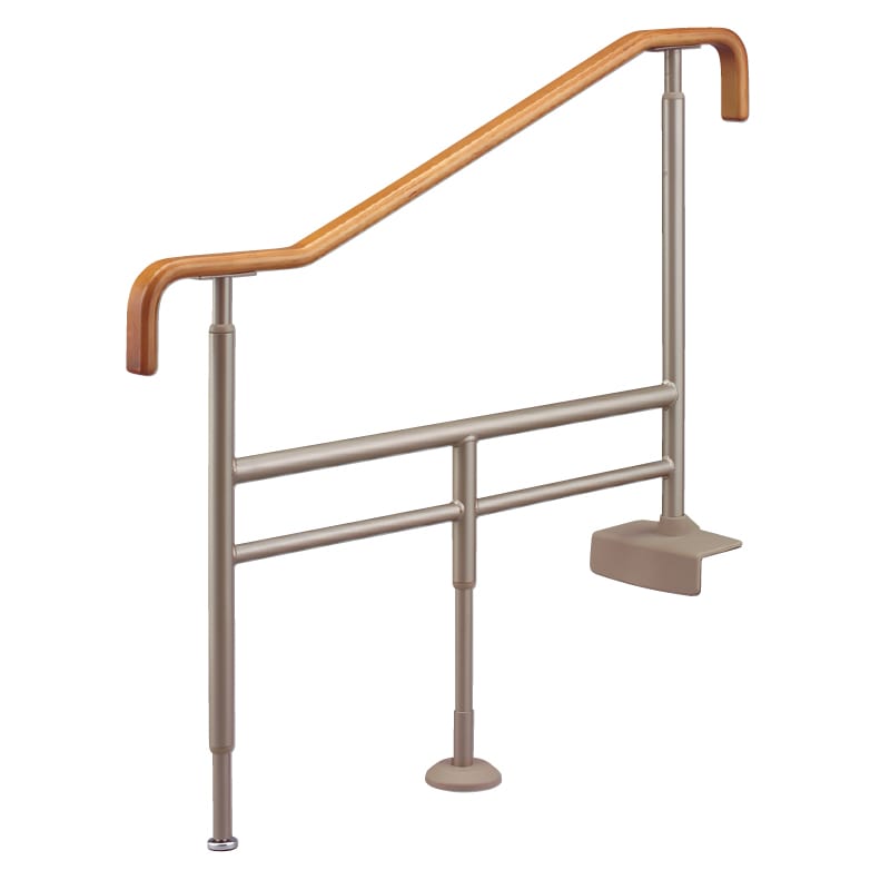 安寿 上がりかまち用手すり  ライトブラウン SM-1100L