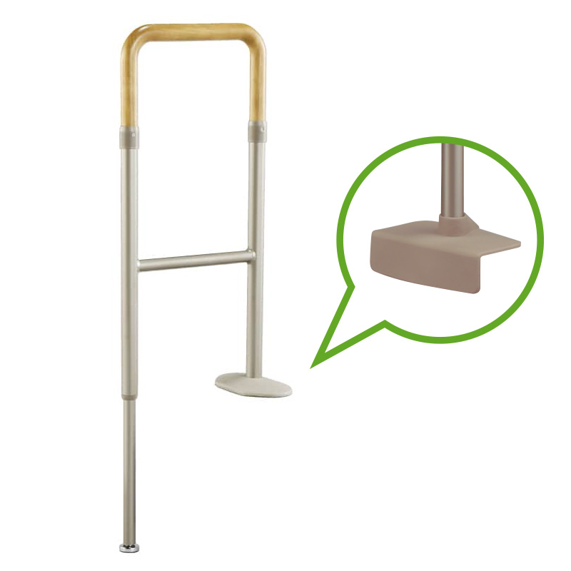 安寿 上がりかまち用手すり  ライトブラウン KM-300L