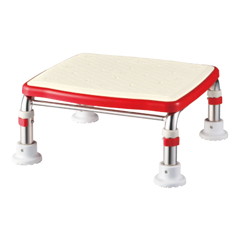 安寿 ステンレス製浴槽台R  レッド ジャスト15-20