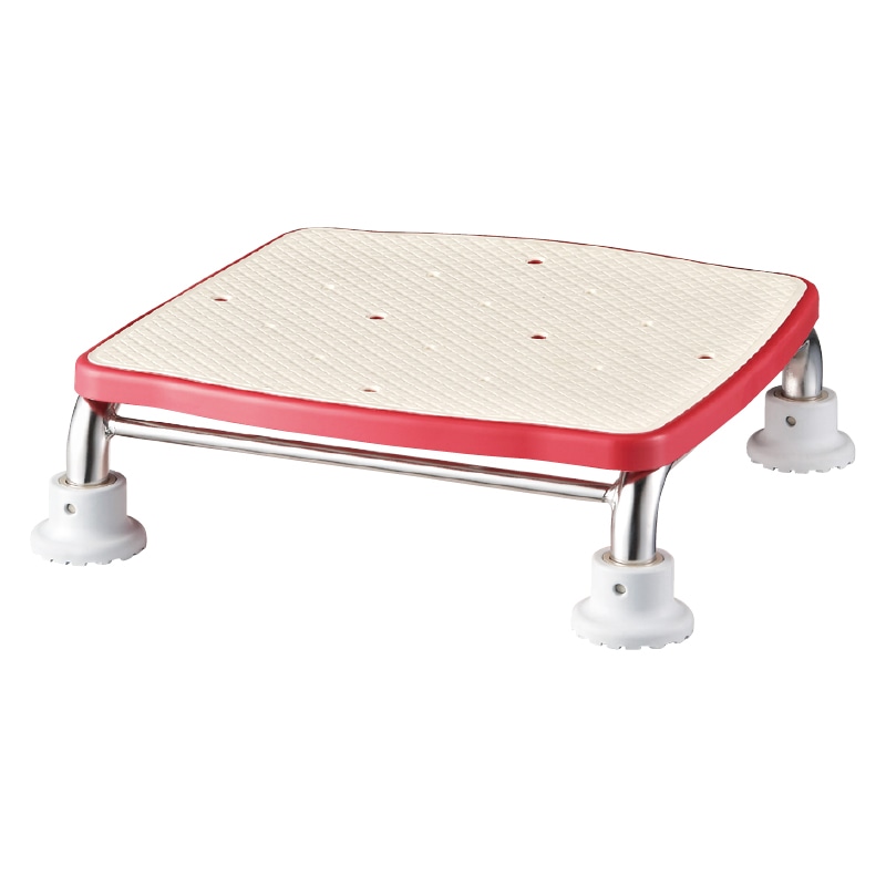 安寿 ステンレス製浴槽台R  レッド ジャスト10