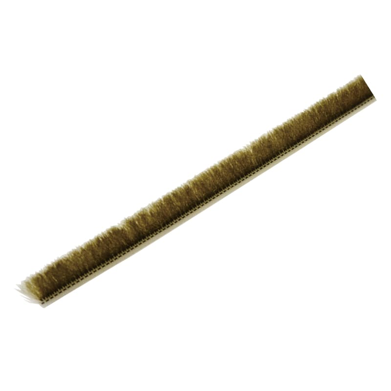 すき間モヘアシール 汎用型タイプ 毛足4mm 2m ゴールド