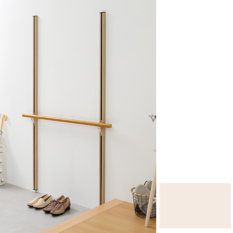 ALTRAIL よこ手すりセット 1.8m ホワイト
