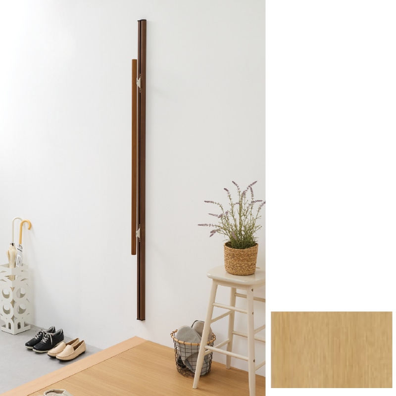 ALTRAIL たて手すりセット 1.8m ナチュラルウッド