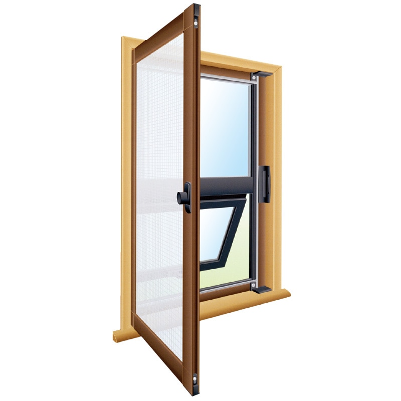 内開き網戸  シルバー M