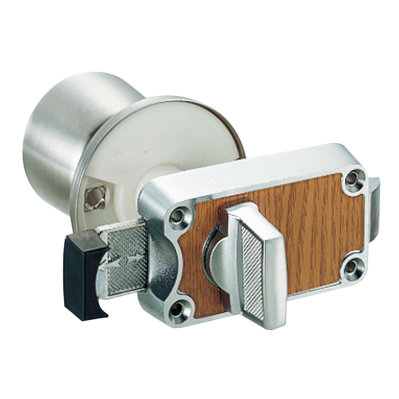 ハイスWC錠 バックセット53 対応扉厚30～45mm 内開きタイプ トイレ用(片ノブ)