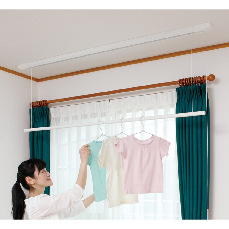 ホスクリーンUTM型  全長1255mm ホワイト 天井面付型