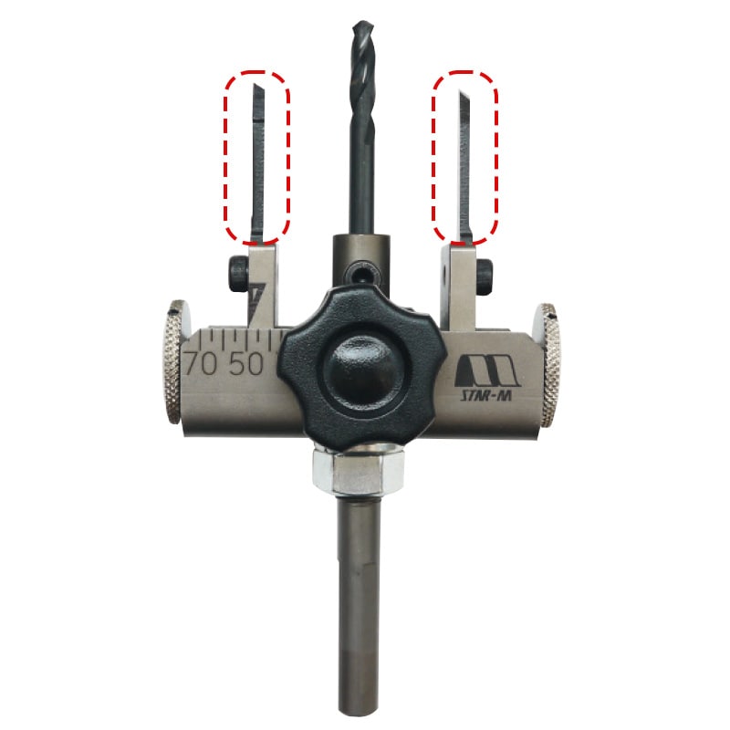 アジャスト自在錐 取替用部品 ハイス替刃