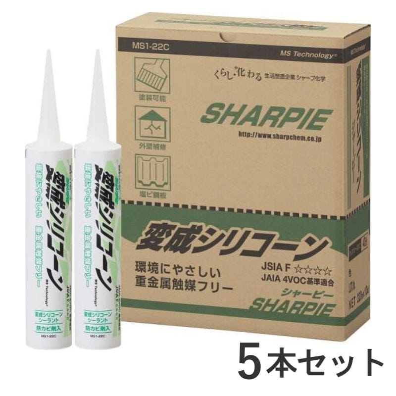変成シリコーンM-22 5本セット 320ml ホワイト