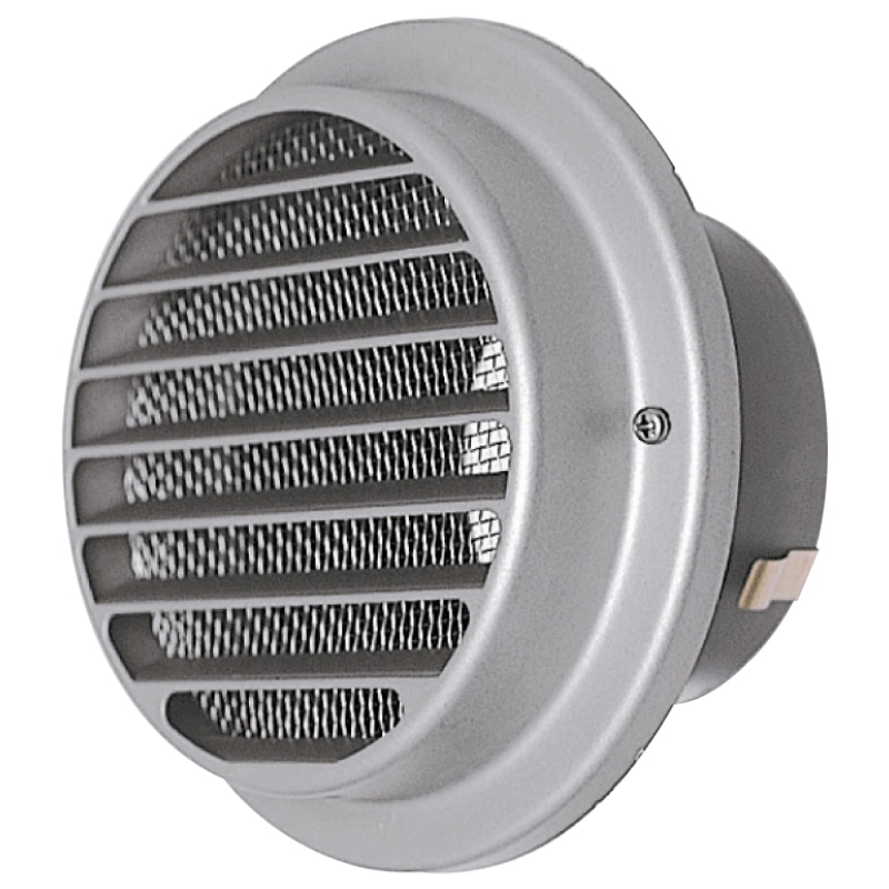 ステンベンドキャップ ステンレス網付  φ100 シルバー