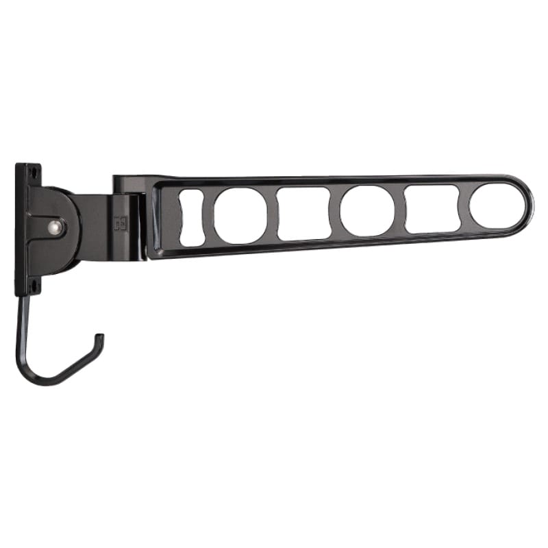 物干金物横収納型縦型  ダークブロンズ 全長500㎜