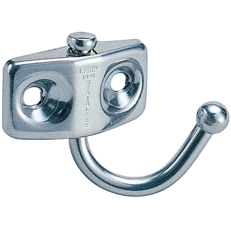 ステンレス鋼製玉付回転フック 吊下荷重 12kgf