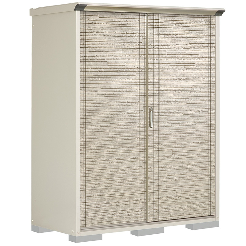 タクボ物置 ペインタ P-157ATE2 たて置きタイプ 本体：ムーンホワイト 扉：SDセラミック