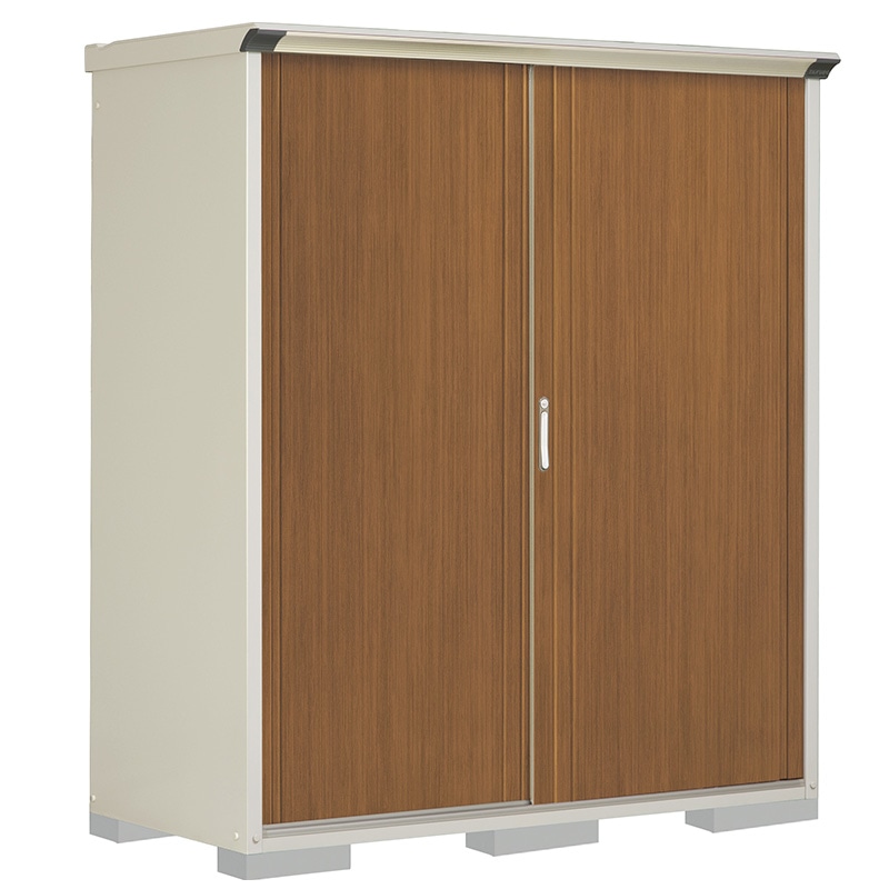 タクボ物置 ペインタ P-177ATE5 たて置きタイプ 本体：ムーンホワイト 扉：WTキャメル