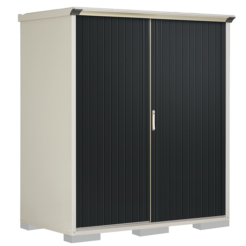 タクボ物置 ペインタ P-179ATE1 たて置きタイプ 本体：ムーンホワイト 扉：SDメタル