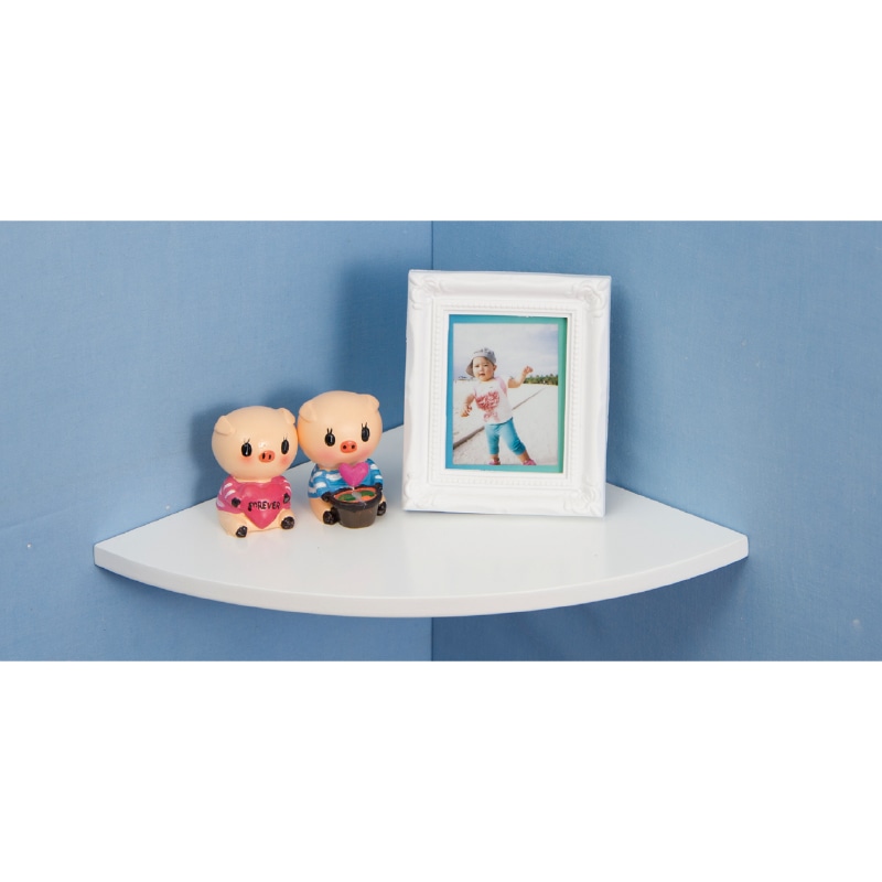 プラスターシェルフ  ホワイト 200R×9mm