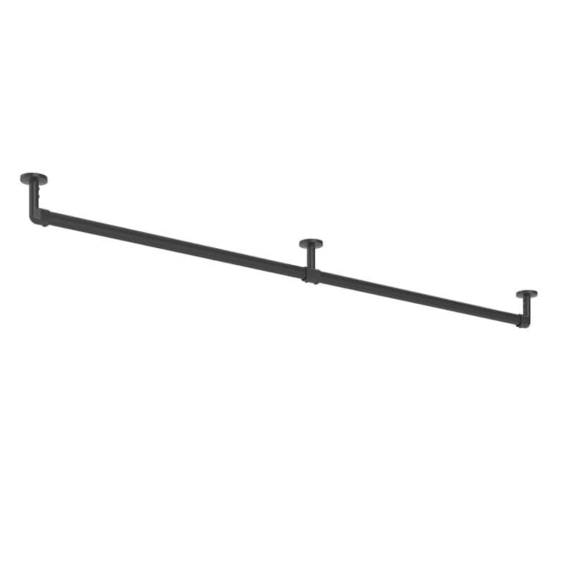 ハンギングバー H-3 天井付Cタイプ W1780×H60 グレー