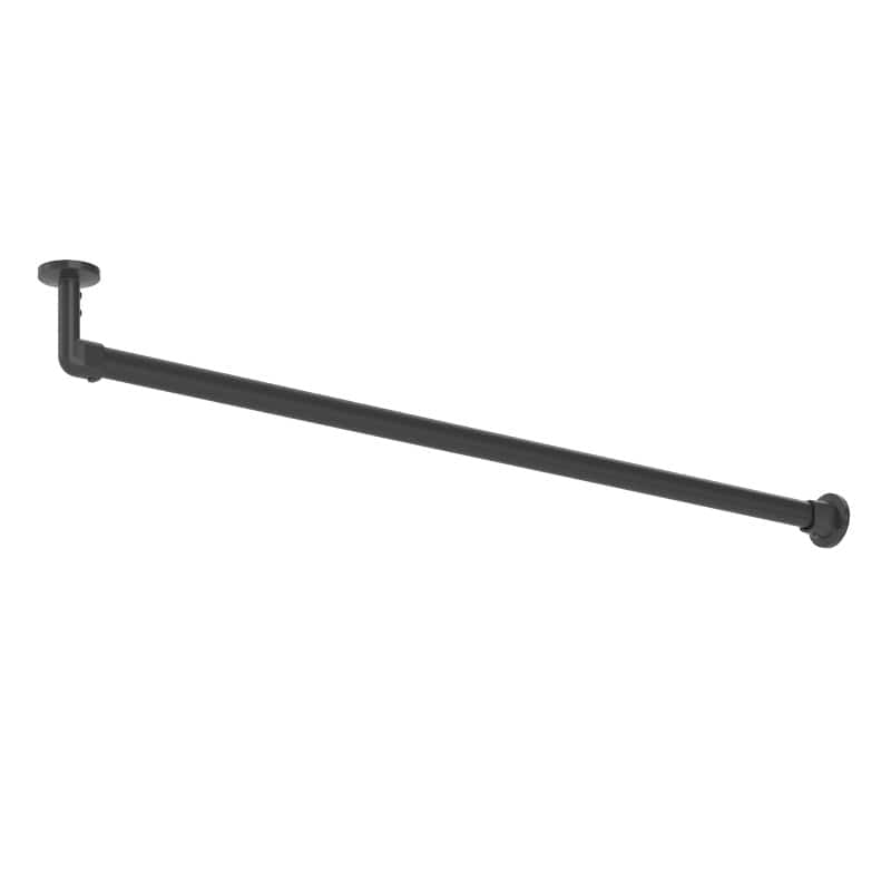 ハンギングバー H-3 天井付Lタイプ W900×H60 ホワイト