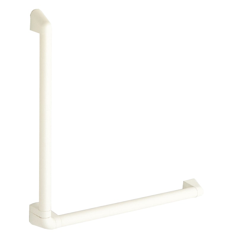 ソフトハンド 抗ウイルス仕様 34Φ×700×600 アイボリーホワイト L型