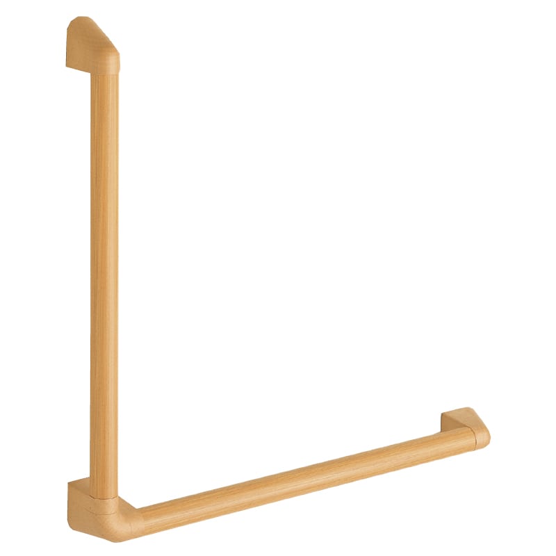 ソフトハンド 抗ウイルス仕様 34Φ×600×600 バーチ L型