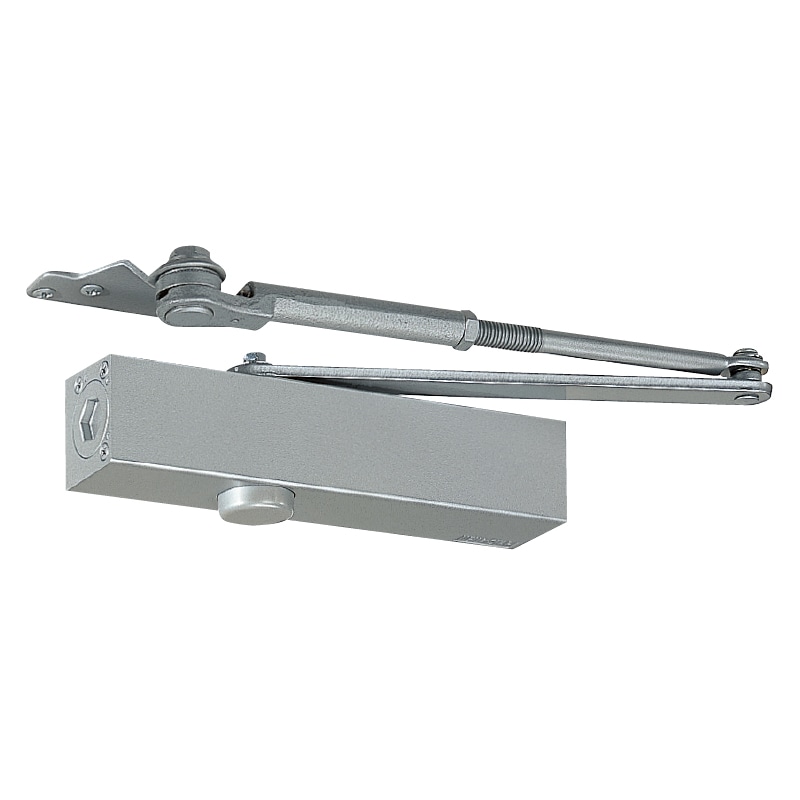 ニュースター ドアクローザ 7000シリーズ  シルバー パラレル型 ストップ付 アングル型