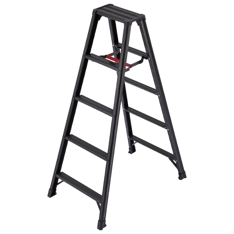 専用脚立 脚軽BLACK 天板H1.99m 使用最大H1.68m