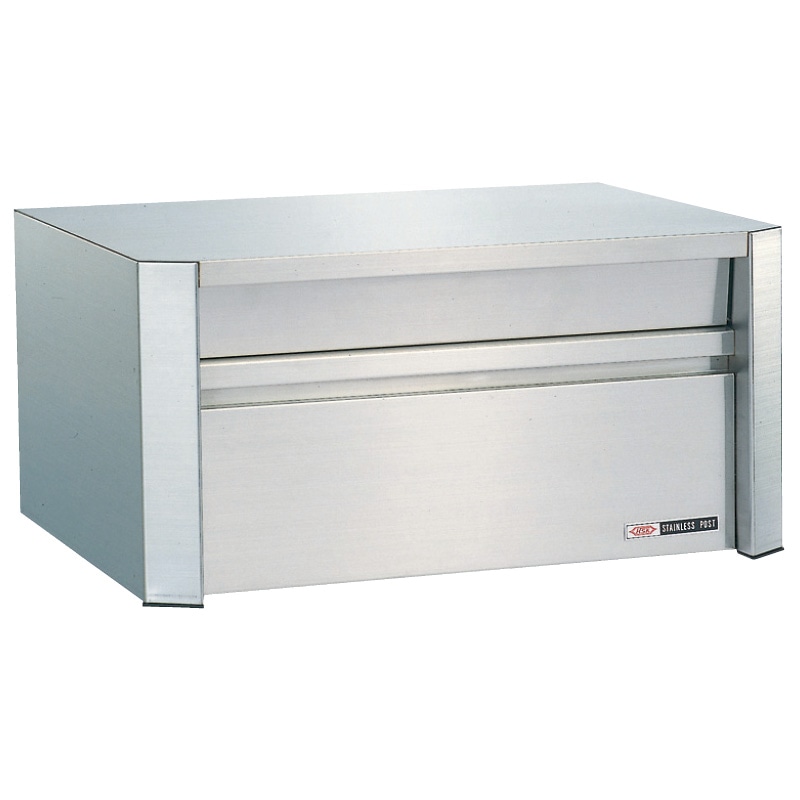 ファミールポスト W490・D300・H190mm ステンレスヘアーライン