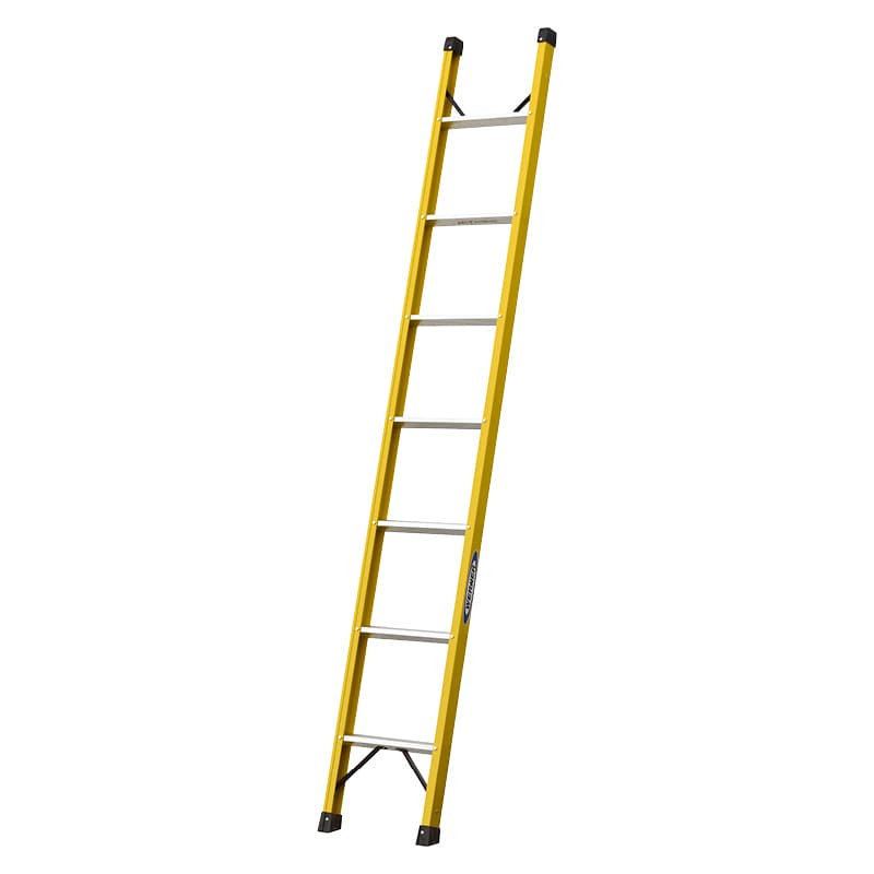 FRP1連はしご 全長2.44m  質量4.2kg 電気工事用