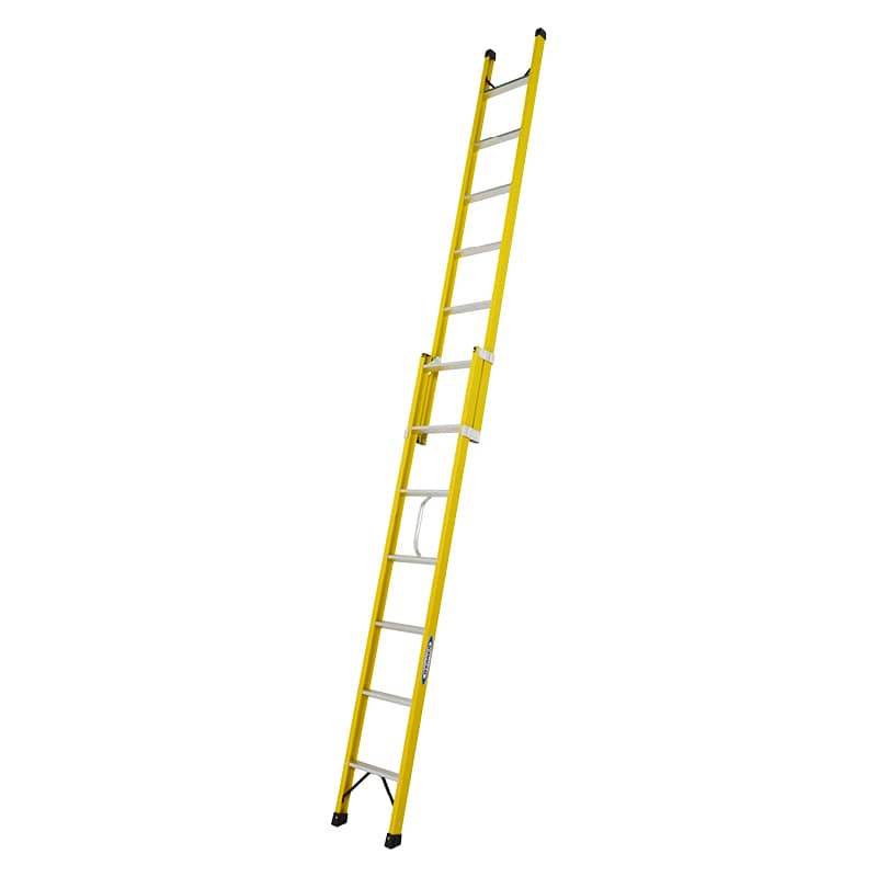 FRP2連はしご 全長3.40m プッシュアップ式